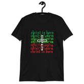 Chrstian Cross Faith Shirt - Christmas Edition EternalChristianTees S